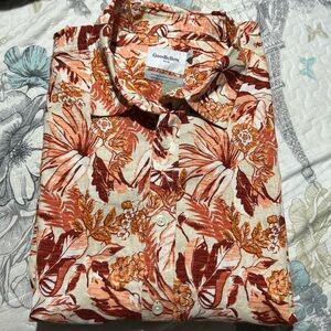 Goodfellow & Co. multi-coloured floral shirt